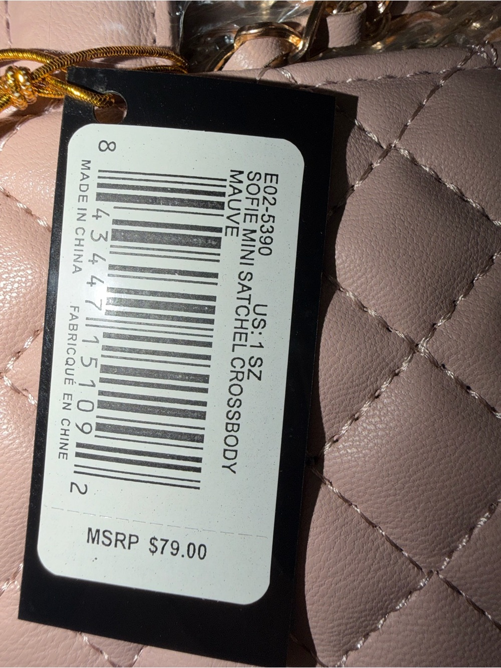 NWT bebe Sofie Mini Satchel Crossbody Bag - Picture 3 of 6